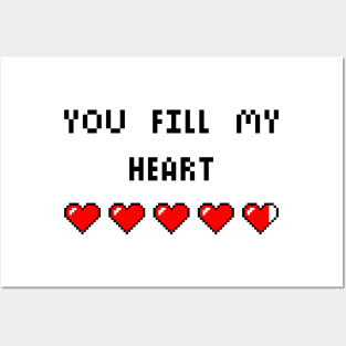 You Fill My Heart Posters and Art